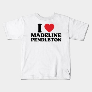 I Heart Madeline Pendleton v2 Kids T-Shirt